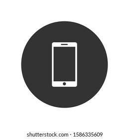 Smartphone vector icon, simple sign for web site and mobile app.