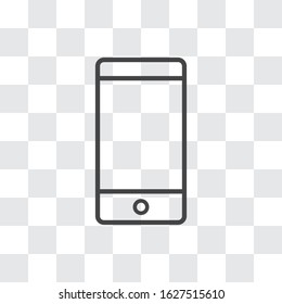 Smartphone vector icon, simple sign for web site and mobile app.