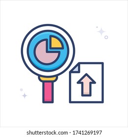 smartphone vector icon style illustration. Startup and New Business outline filled symbol icon. EPS 10