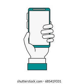smartphone vector illustration