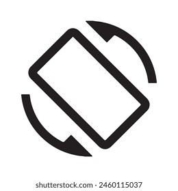 Diseño de Ilustración vectorial de smartphone. Diseño del Vector del icono del teléfono inteligente en eps 10