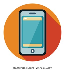 Smartphone Vector Illustration Icon high quality