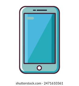Smartphone Vector Illustration Icon high quality