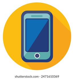Smartphone Vector Illustration Icon high quality