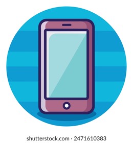 Smartphone Vector Illustration Icon high quality