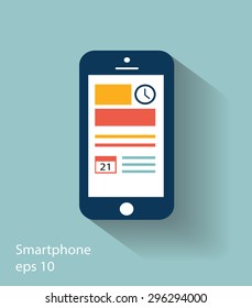 Smartphone vector modern. Eps 10