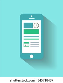 Smartphone vector modern. Eps 10