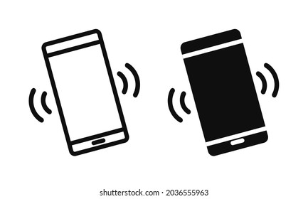 Smartphone vibration icon sign symbol. Illustration vector