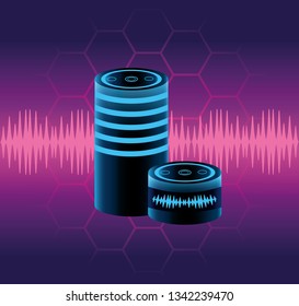 Smartphone voice recognition speaker