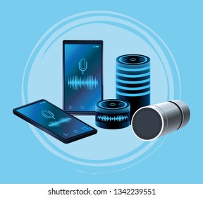 Smartphone voice recognition speaker