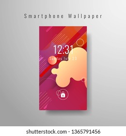 smartphone wallpaper decorative trendy design