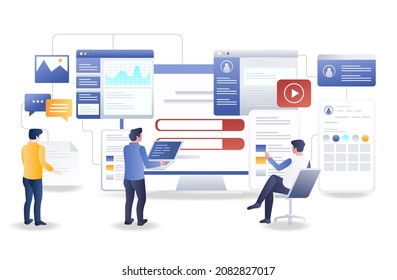 Smartphone and web application testing team