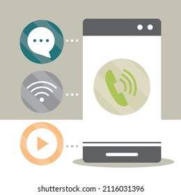 smartphone wifi and call apps