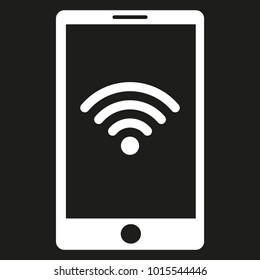 Smartphone wifi icon
