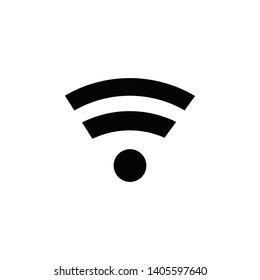 Smartphone Wireless Charging Icon isolated on white background