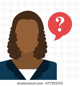 smartphone woman question