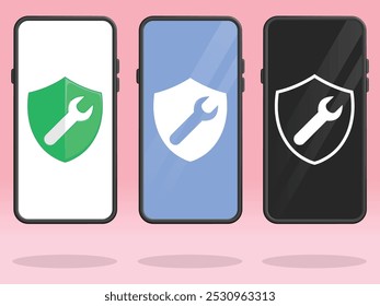 Smartphone Wrench Spanner Shield Repair Guarantee