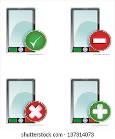  smartphone,icons set