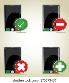 smartphone,icons set