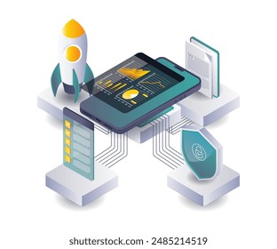 Smartphones Analyzing Business Data for Tech Startups