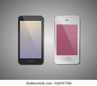 Smart-phones: Black & White