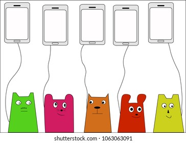 smartphones dependence on the Internet