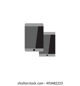Smartphones flat icon