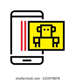 Smartphones technology icon