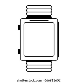 smartwatch with blank screen icon image 