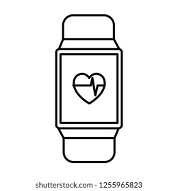 smartwatch with cardiology app