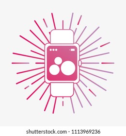 smartwatch device icon