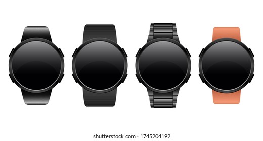 Smartwatch device vector design illustration isolated on white background