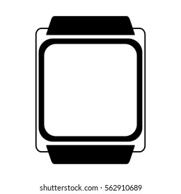 smartwatch gadget isolated icon vector illustration design