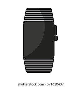 smartwatch gadget isolated icon vector illustration design