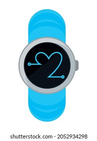 smartwatch with heartbeat device tech
