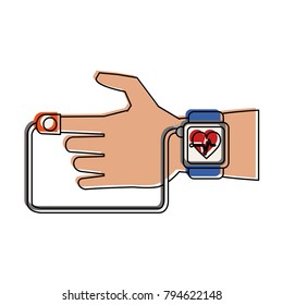 Smartwatch heartbeat pulse