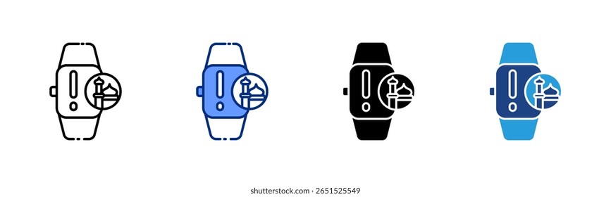 Smartwatch Ibadah colección de múltiples estilos