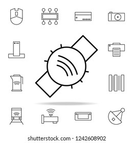 smartwatch icon. internet things icons universal set for web and mobile