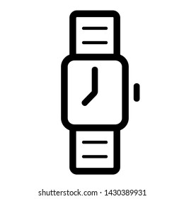 Smartwatch icon. Isolated smartwatch illustration vector