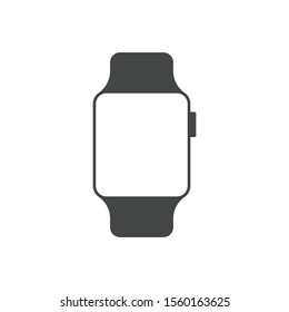 Smartwatch icon isolated on white background. Watch symbol modern, simple, vector, icon for website design, mobile app, ui. Vector Illustration svg