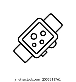 Ícone do Smartwatch isolado em fundo branco