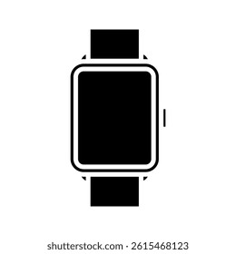 Smartwatch icon on white background