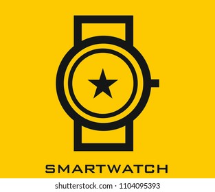 Smartwatch icon signs