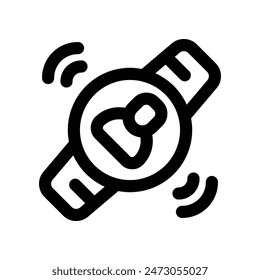 smartwatch icon. vector dual tone icon for your website, mobile, presentation, and logo design.