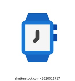 Smartwatch Icon Vector for Modern Time Tracking and Alerts. Wearable device illustration for productivity