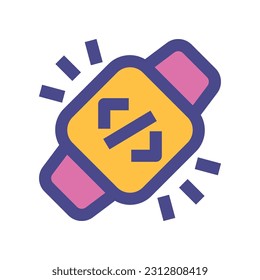 smartwatch icon for your website, mobile, presentation, and logo design.