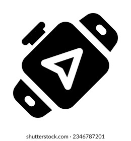 smartwatch icon for your website, mobile, presentation, and logo design.
