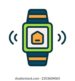 smart watch icon für Ihre Website, Ihr Handy, Ihre Präsentation und Ihr Logo-Design.