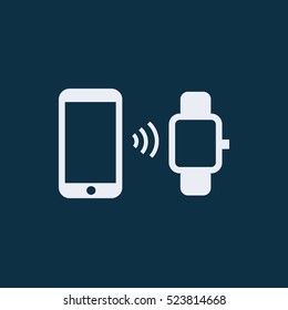 Smartwatch icon,smartphone icon,share icon
