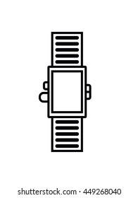 smartwatch  isolated icon design